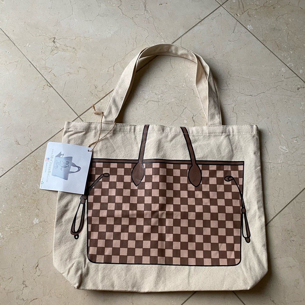 My OtHeR BaG CaNvAs ToTe *DaMieR NeVeRFuLL PriNt*